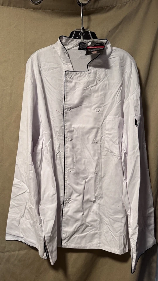 Dickies Cool Breeze Chefs Coat XXL NWT DC104P - Image 4 of 4
