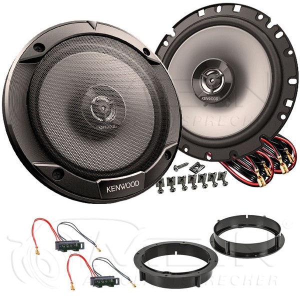 Kenwood Lautsprecher FüR VW T5 Multivan 2003-2009 Heck Hinten 2-Wege 300W #Akot-image