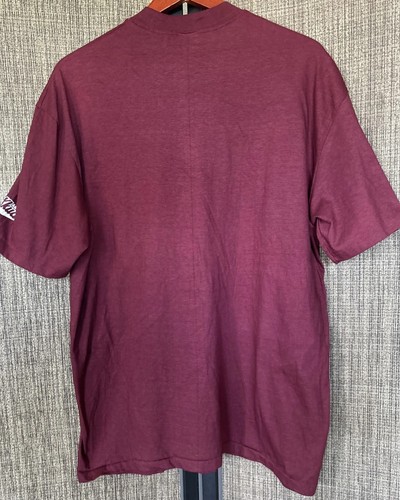 Vtg 1981 Opus 2 Hi Cru By Stedman Men’s XL Shirt Maroon I Ran For The Honolulu S - Picture 11 of 13
