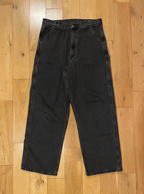 orSlow Dad's Fit Malerhose schwarz Stein Denim Größe 2 (33'') hergestellt in Japan