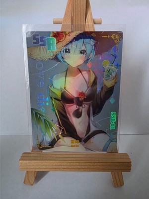 Rem&Rom Re:Zero | Love Diary SSR-01 | Goddess Story Waifu Card