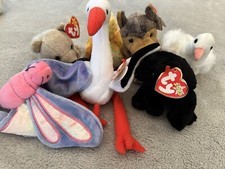 beanie babies lot with tags