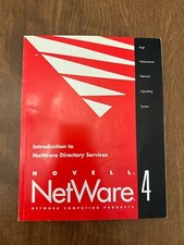 Novell Netware 4 Introduction to Netware Directory Services 1994 Manual