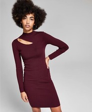 And Now This PLUM Women's Cutout Bodycon Dress, US Small