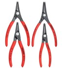 Knipex Circlip Pliers 4 Piece Set Internal External Straight Bent In Roll 001956