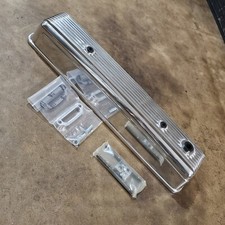 216 235 261 Chevy Valve Cover Polished Finned Aluminum Inline Striaght 6 Cyl Six 216 235 261 Chevy Valve Cover Polished Finned Aluminum Inline Striaght 6 Cyl Six