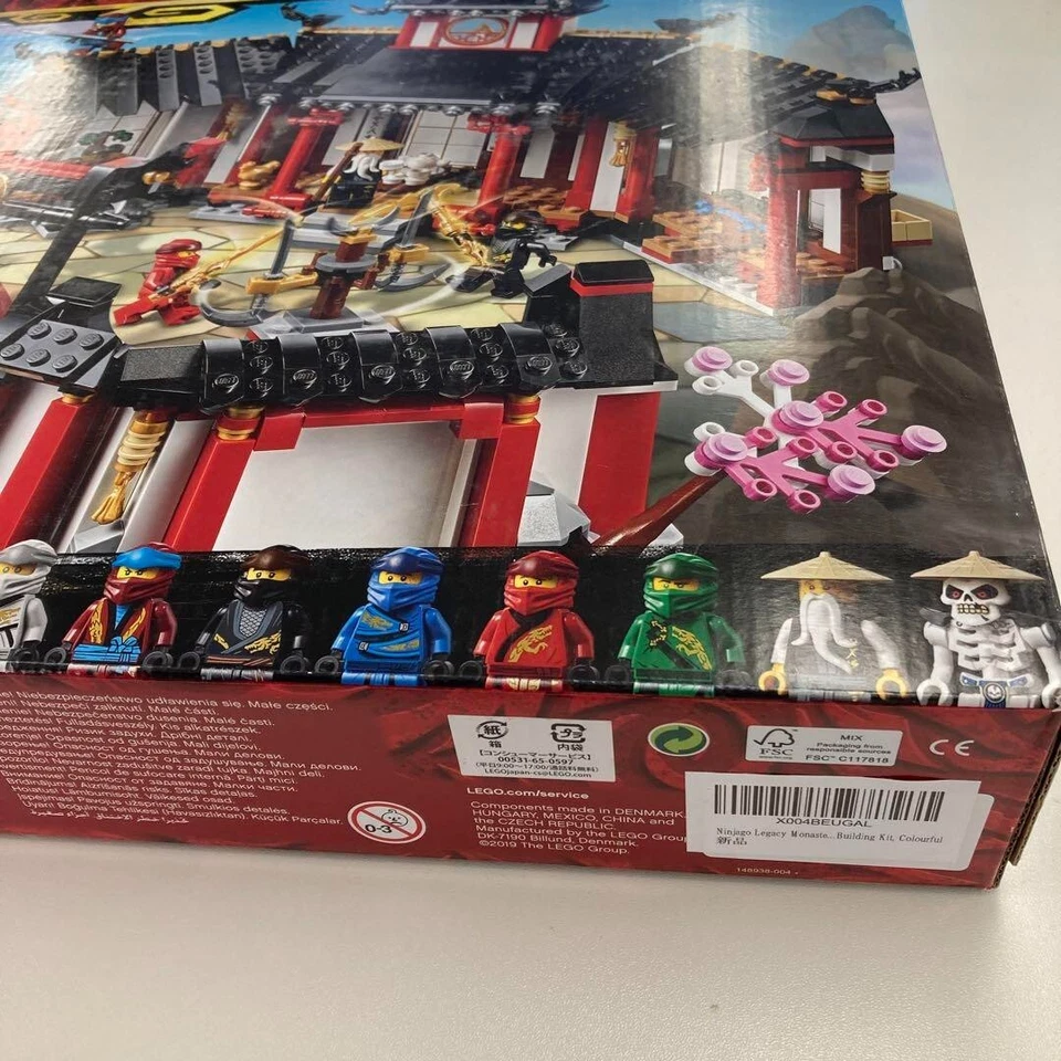 LEGO Ninjago Legacy Monastery of Spinjitzu 70670 Ninja Temple Building Set Japan - Image 3 of 4