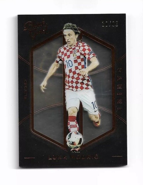 2016-17 Black Gold SP LUKA MODRIC 10/99 JERSEY NUMBER # 1/1 CROATIA