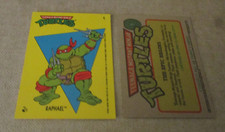Teenage Mutant Ninja Turtles Series 1  Base cards + Stickers Set Topps 1989