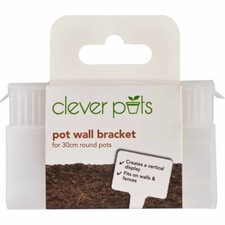 Clever Pots 30cm Round Pot Wall Bracket