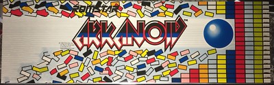 Arkanoid Arcade Marquee 26'' x 8''
