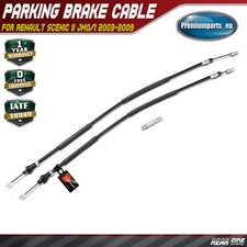 2x Brake Parking Cable Rear Left and Right for Renault Scénic II JM0/1 2003-2009