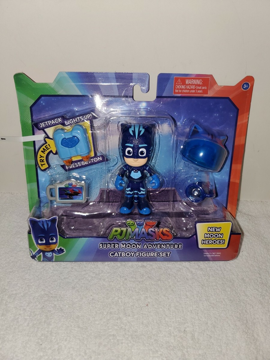 PJ MASKS Super Moon Adventure Figure Set - Catboy - NEW - FREE