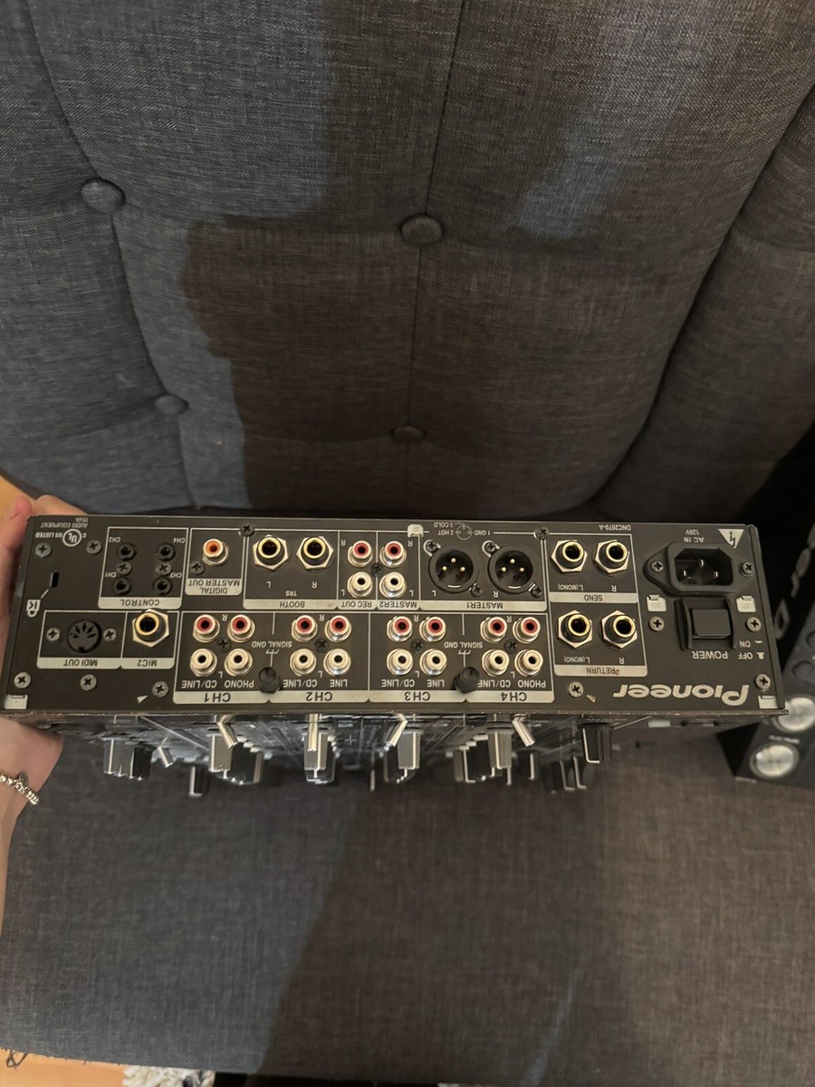 Pioneer Djm-850 Professional Club DJ Mixer - With Decksaver