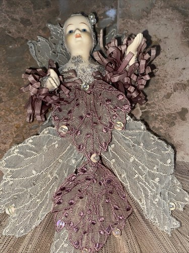 Vintage Angel Ornament by Louis Nichole1985 Rare 16” Delicate Detail Handpainted - Picture 17 of 24