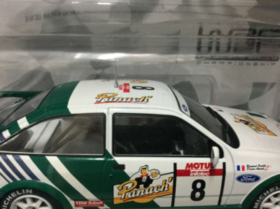 1/24 Altaya 1988 Ford Sierra RS Cosworth #8 Winner Rallye Tour de Corse