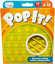 SET OF 2 GAMES Chuckle Roar Pop It Original Bubble Popping Fidget Sensory Game