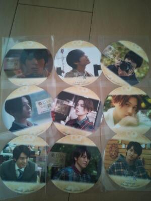 Beautiful Him Coaster Animate Cafe Limited All 9 types set Beautiful Him Coaster