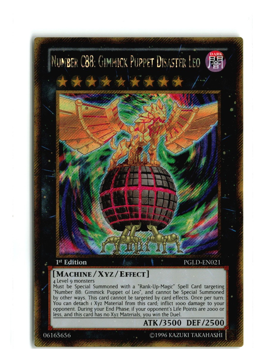 Number C88: Gimmick Puppet Disaster Leo PGLD-EN021 Premium Gold