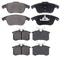 Set BeläGe Schuhe BremsbeläGe Vorne Und Hinten FüR Citroen C4 I, Coupe