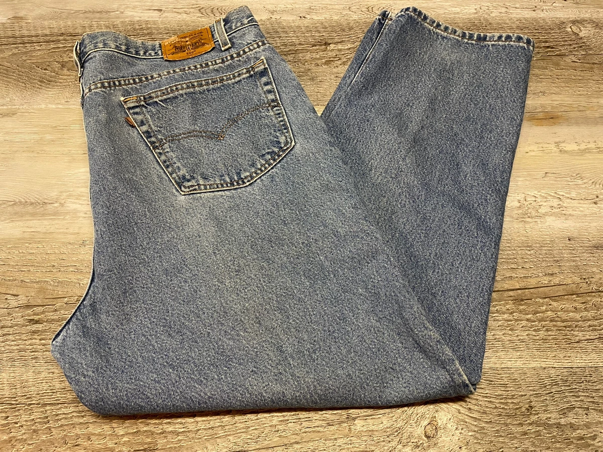 Brown Tab Levi s 540 Relaxed Fit Tapered Leg Jeans Men s Size 44X30 Tag 42X30