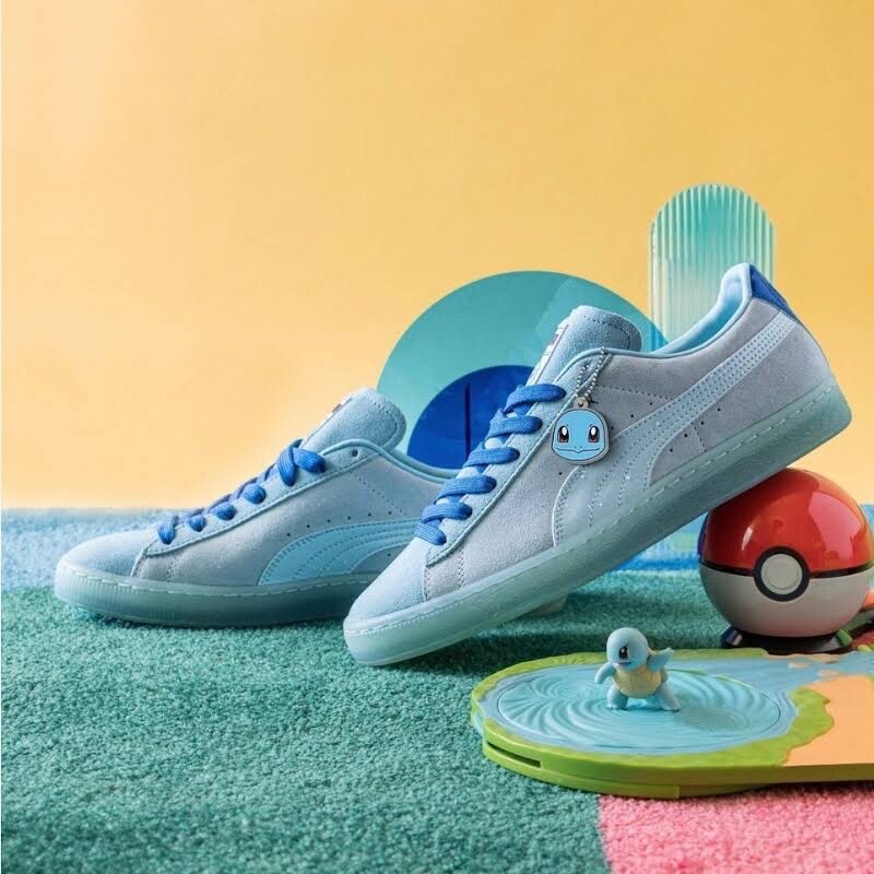 puma suede classics squirtle