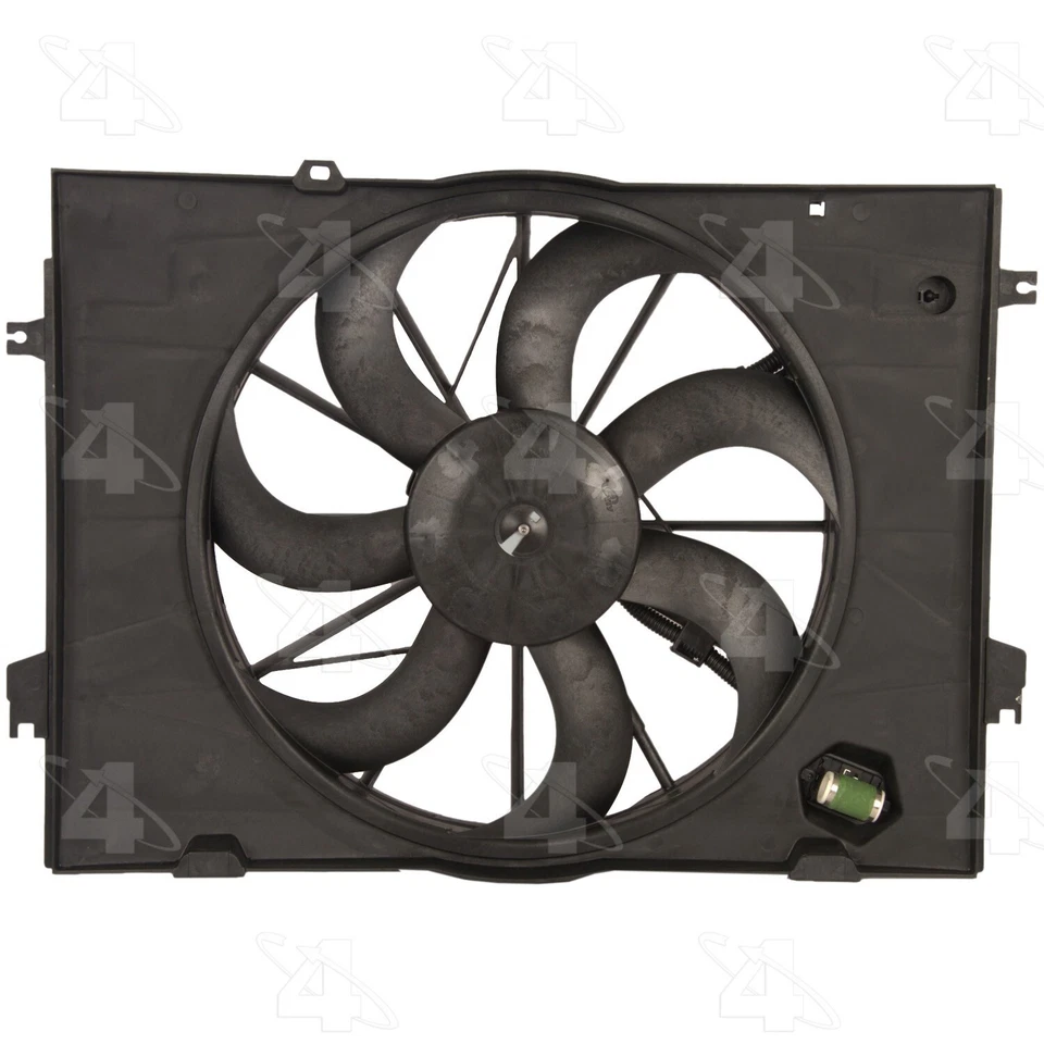 Conjunto de ventilador de refrigeración del motor 4 estaciones para Kia Sportage 2005-2009 2,0 L L L4 Foto 4 de 4