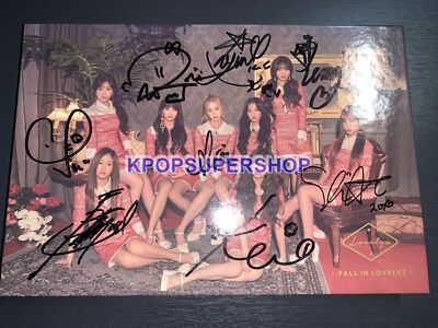 Lovelyz 3rd Mini Album Fall in LOVELYZ Autographed Signed CD