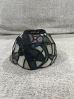 Vintage Tiffany Style Stained Glass Blue Dragonfly Lamp Shade 5.25"
