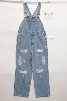 Salopette GAP (Cod. S579) Taille S Jeans Usagé Vintage Original Personnalisé - Photo 1/3
