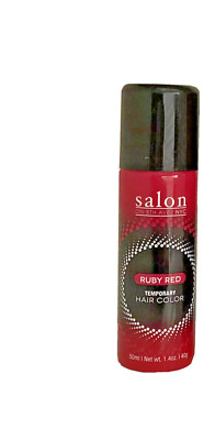 Salon on 5th Ave NYC Temporary Hair Color Fun Shades Ruby Red