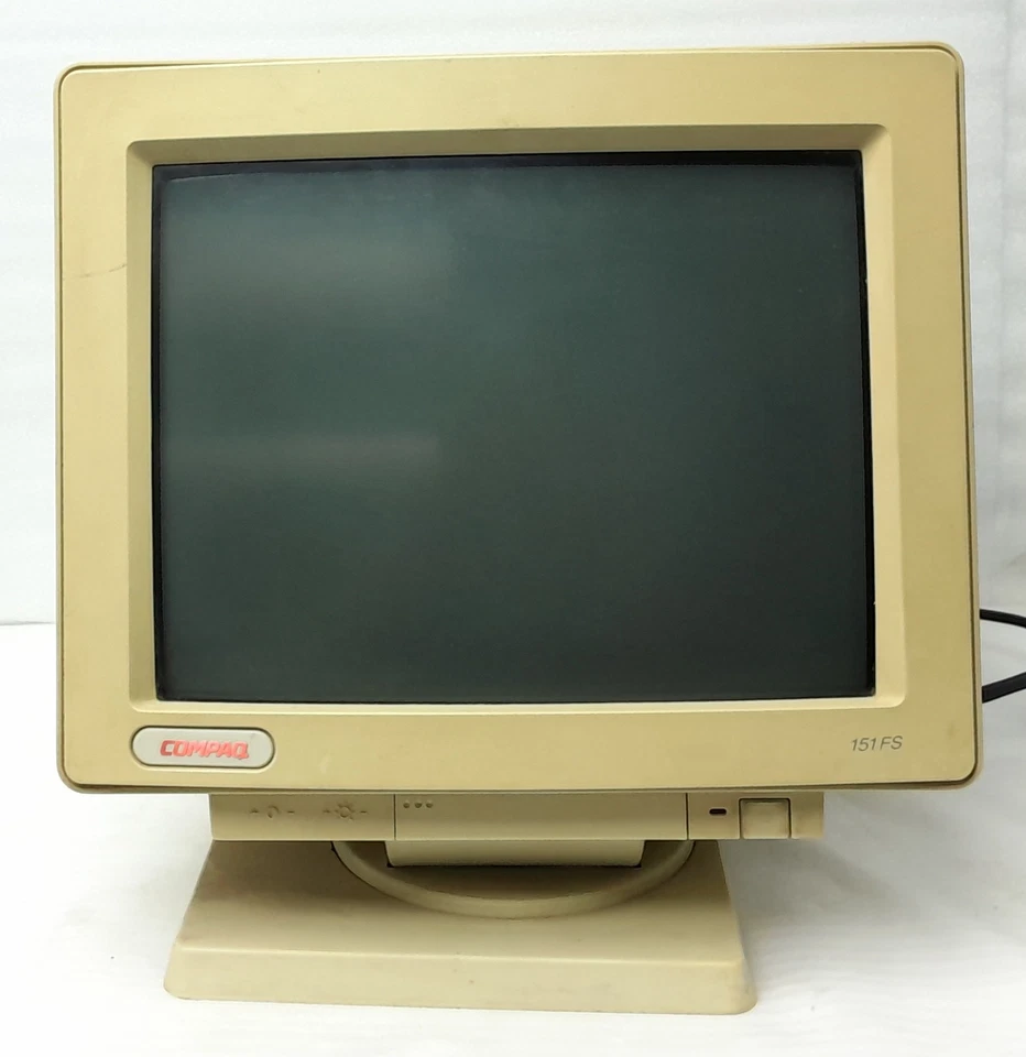 Compaq Monitor 14" 444 Crt VGA - Image 2 of 4