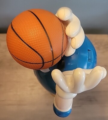 M&M's Blue Basketball Sport Candy Dispenser Limited Edition