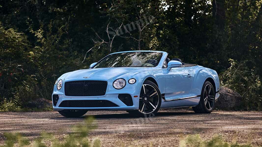 BENTLEY（ベントレー） 写真立て Bentley Continental GT Convertible High Res Wall Decor Print Photo