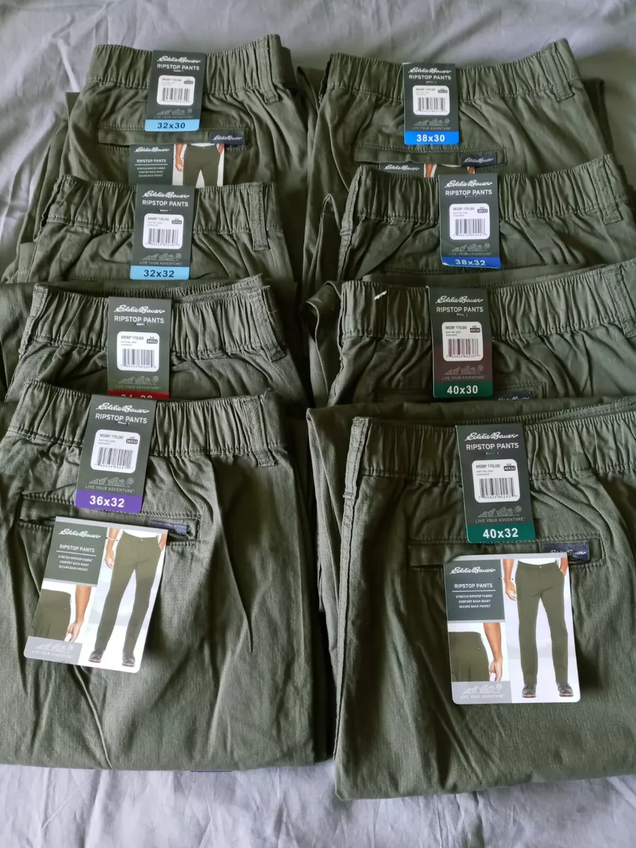 Eddie Bauer Ripstop Men's Pants NWT | eBay