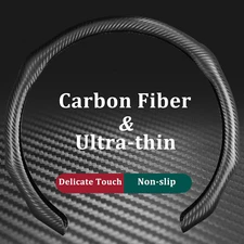 Car Steering Wheel Cover Carbon Fiber Non-Slip for Toyota Corolla RAV4 Camry NEW