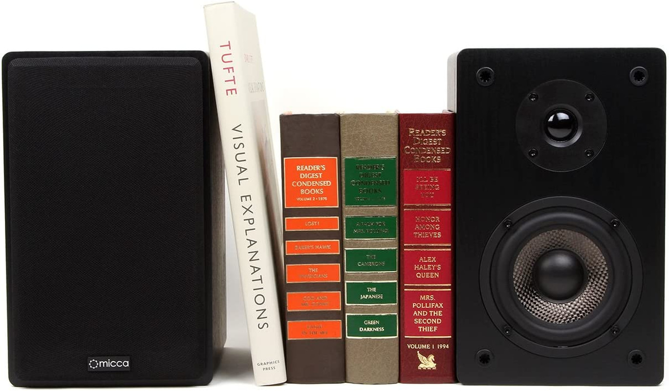 MB42 Bookshelf Speakers for Home Theater Surround Sound, Stereo, and Passive nea