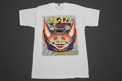 M * vtg 90s MAD MAGAZINE nhra jerry tolliver racing alfred e 