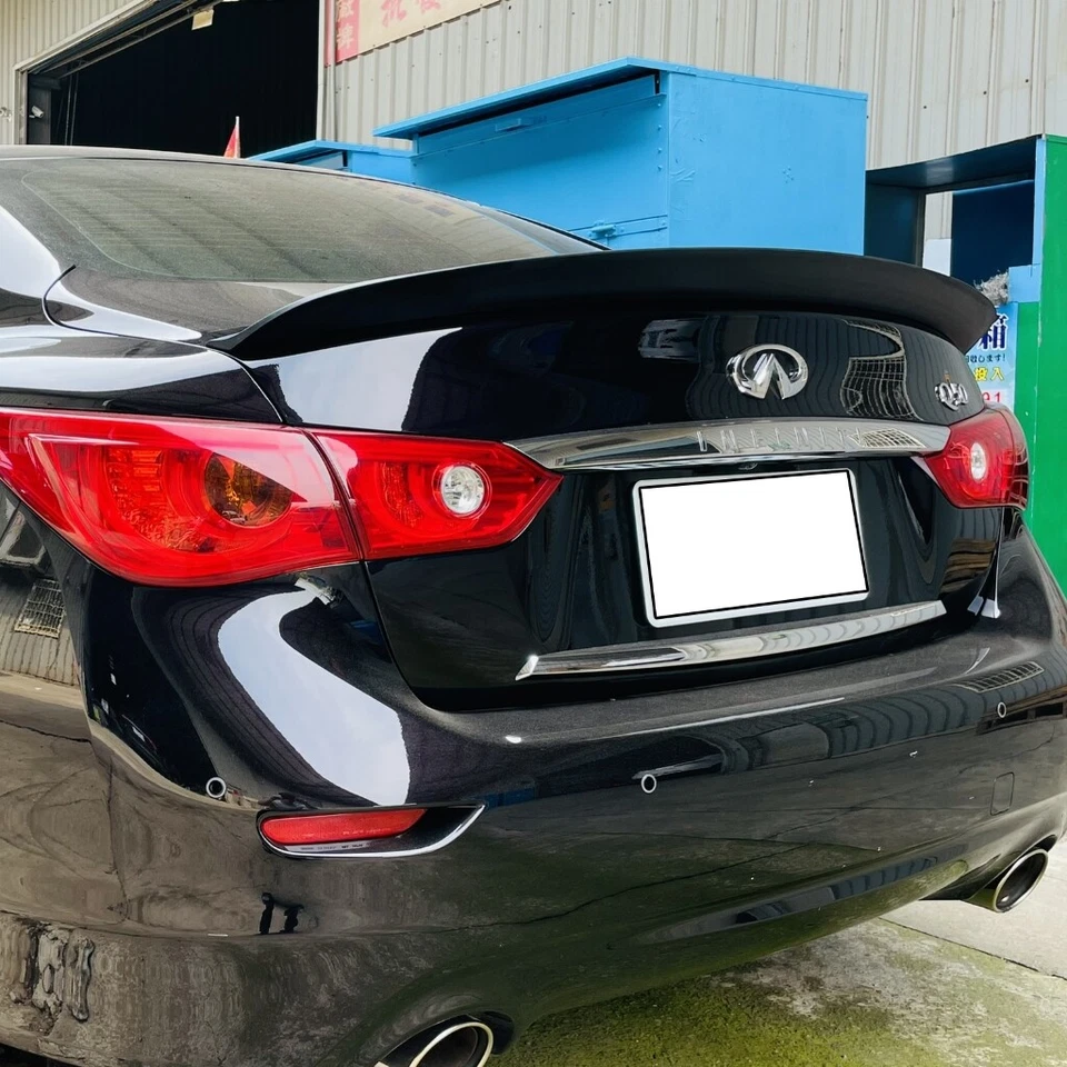 Alerón trasero de maletero tipo pico de pato en stock 255Y para sedán Kia Rio UB 2012~2016 Foto 3 de 4