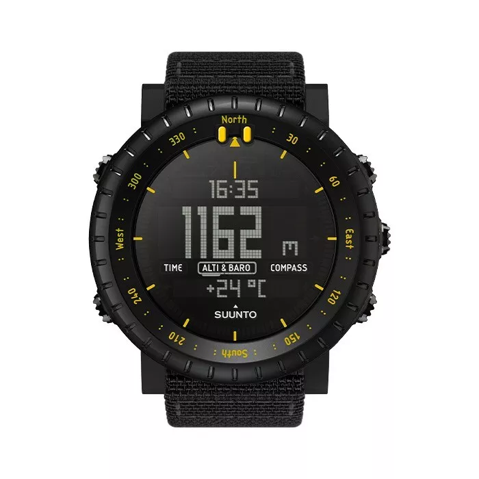 Suunto core black best sale yellow