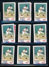 Lot (11) 1992 Dunkin' Donuts #26 Wade Boggs Boston Red Sox Singles (CV51)