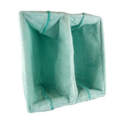 wioboy High-Capacity Paint Booth Exhaust Filter Bag, 20'' x 20'' x 15'' (10/case)