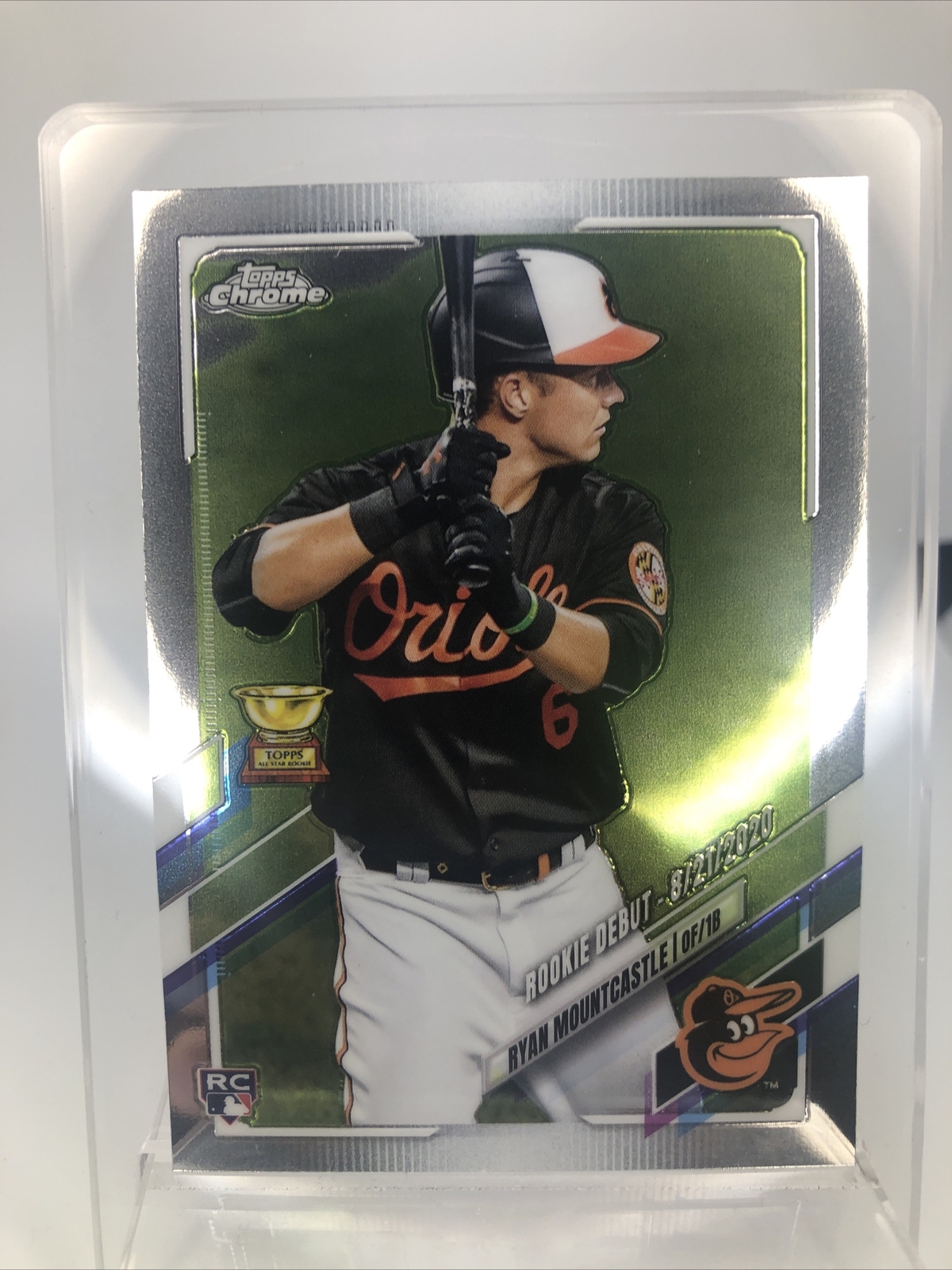2021 Topps Chrome Update USC39 RYAN MOUNTCASTLE Baltimore Orioles Rookie Card RC