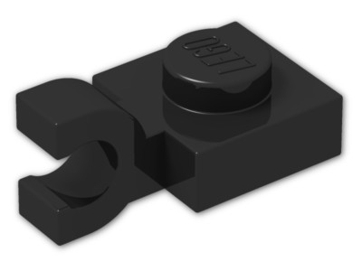 LEGO PLATE MODIFIED 1X1 W/ U CLIP HORIZONTAL (10 PCS) CHOOSE YOUR COLOR 6019!!