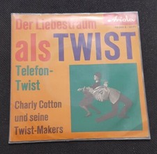 Charly Cotton - Liebestraum als Twist; Telefon-Twist, Ariola Single Vinyl NM VG 