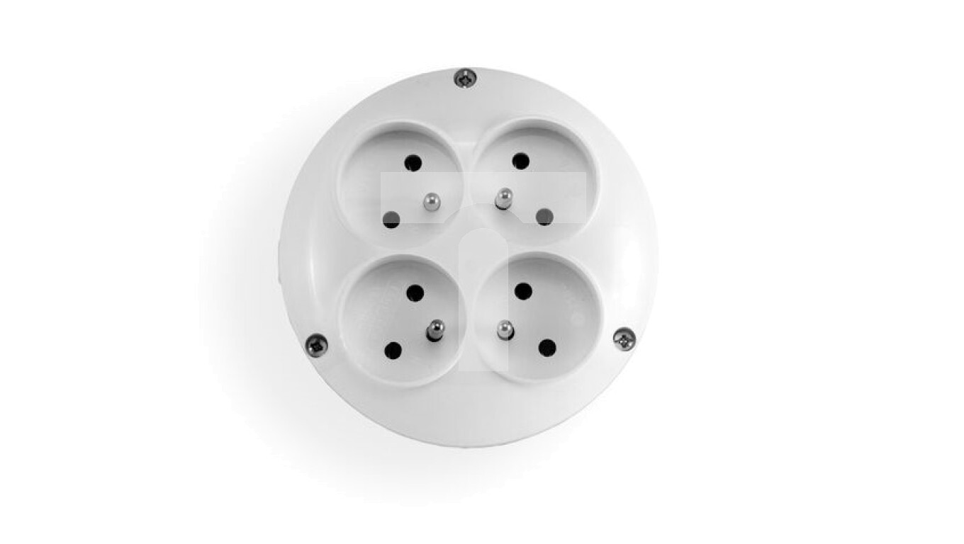 4-socket extension cord with GO-40 /T2UK