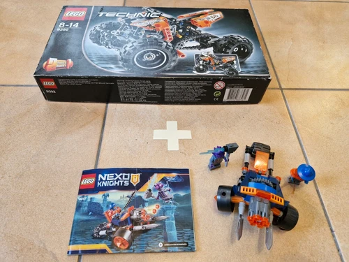 Lego Technic 9392 Set 2 in 1 Modell + LEGO 70347 Nexo Knights Bike