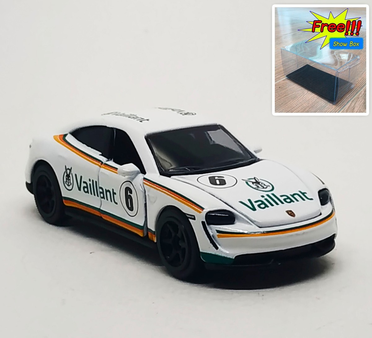 Majorette ポルシェ Taycan Turbo S & 917 PORSCHE EDITION RED TAYCAN TURBO S + 917 1:64 Scale Die-Cast