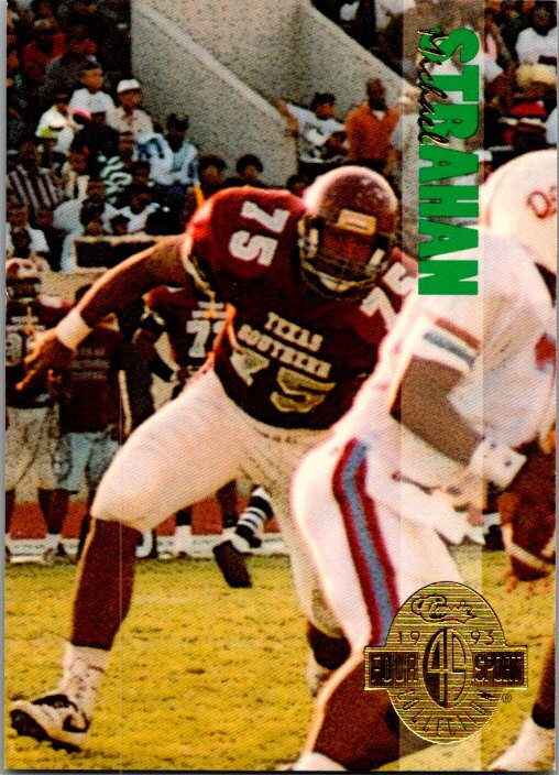 1993 Classic Four Sport #146 Michael Strahan