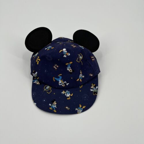 DISNEY PARKS 50th Anniversary Mickey Mouse & Friends Ears Cap Hat Size Infant - Picture 1 of 8